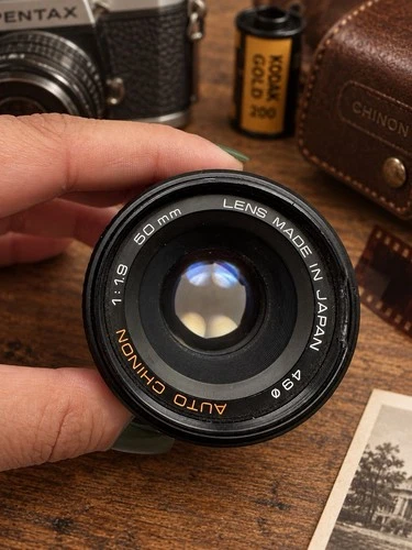 Auto Chinon 50mm f/1.9 Lens Pentax K-Mount Manual Focus