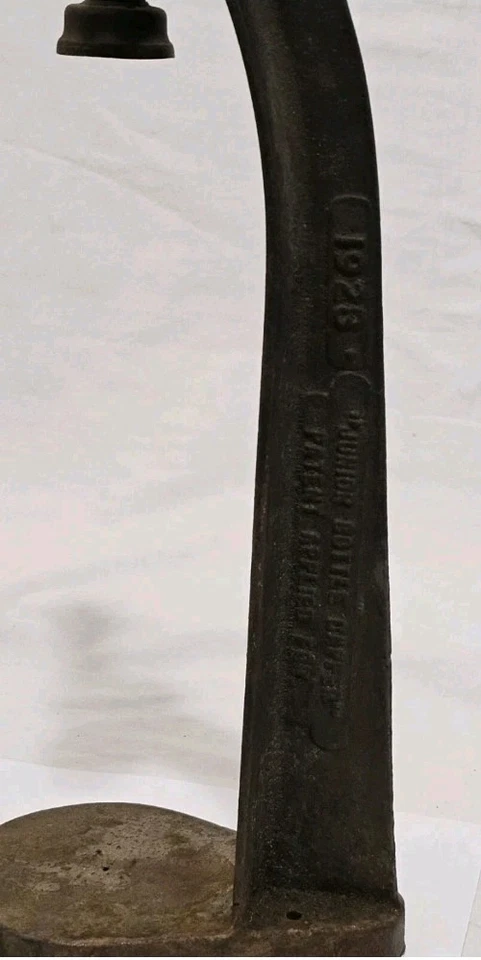 Antiguo tapón de botellas F. P. Rexhouse Junior Poughkeepsie, NY 17"T Foto 4 de 4