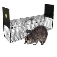 Lebendfalle Fuchsfalle Katzrnfalle DoppeltüR Lebende Marder WaschbäR Falle 120