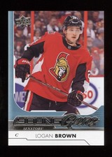 2017-18 UPPER DECK YOUNG GUNS ROOKIE RC #217 LOGAN BROWN