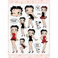 Betty Boop Stickers Journal Scrapbook