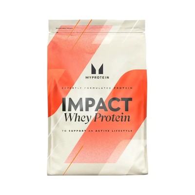 Myprotein Impact Whey Protein Strawberry Cream 1000g / 40 serv 08/25 + Samples
