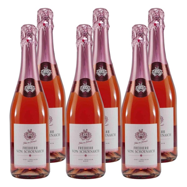 Freiherr Von Schoenaich Sekt Rosé -Trocken- (6 X 0,75L)-image