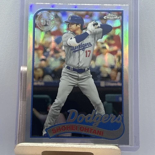 New Listing2024 Topps Chrome - 1989 Topps Baseball Shohei Ohtani #89CB-5 Very Clean Card