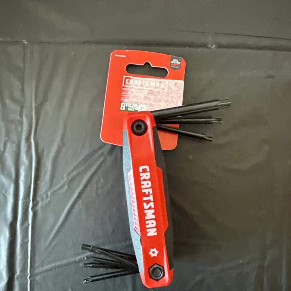 Набор из 8 складных шестигранных ключей Craftsman Torx - Изображение 2 из 2