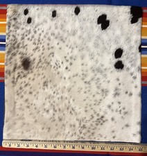 1 - NEW Handmade COWHIDE LEATHER Pillow Cover/Cushion Hair On - 15 X 15 3518