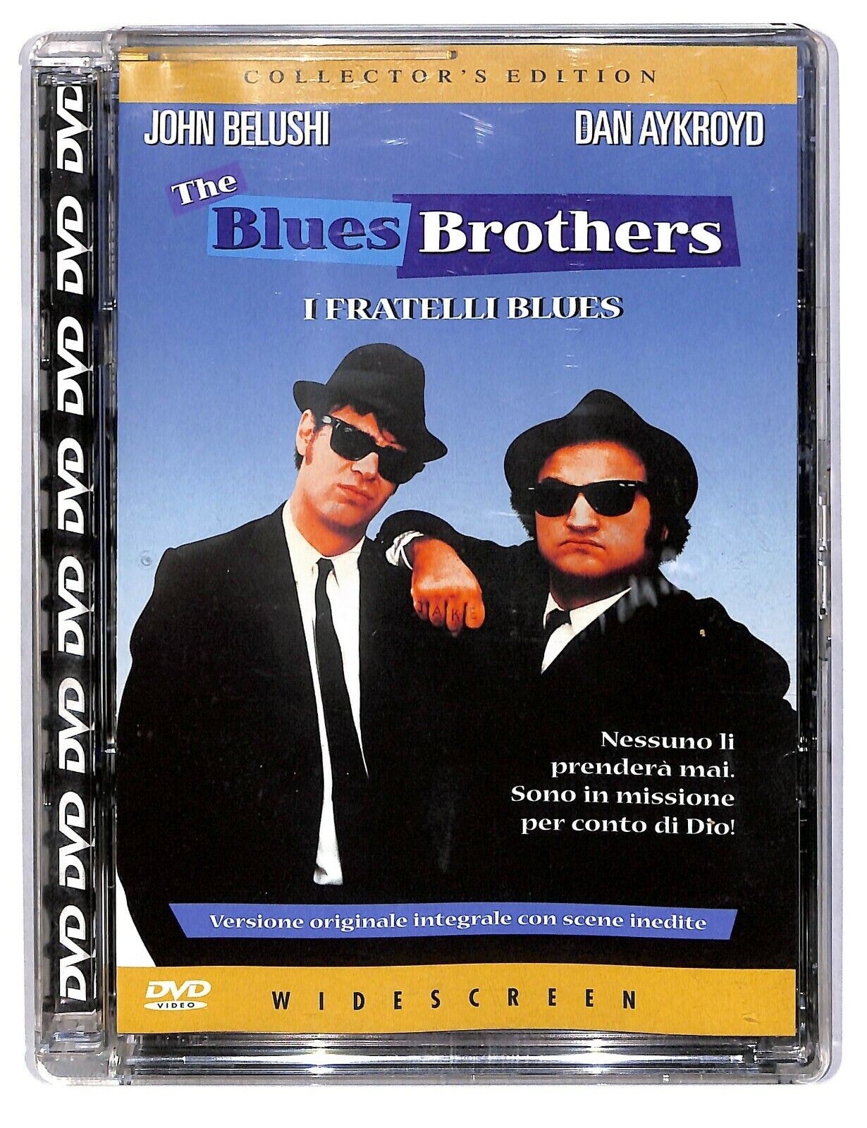 THE BLUES BROTHERS DVD SUPER JEWEL OTTIMO COLLECTOR'S EDITION