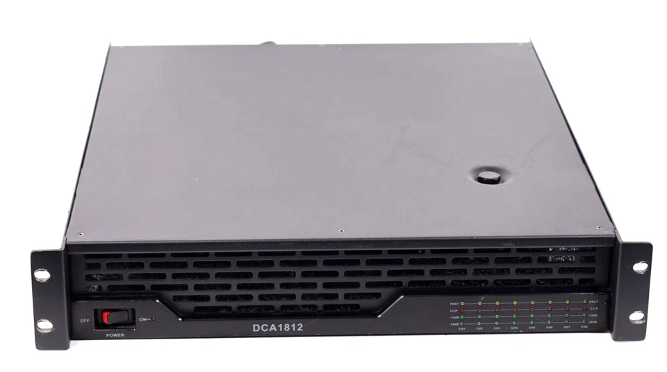 Professional Power Amplifier 8×120W 8Ω, 8 Channel 120 Watt, WPC Optical o960 - Image 4 of 4