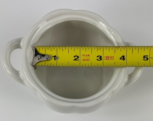 Crofton Weiß Kürbis Auflaufform Gold Stiel 1,5-3,5 Tasse Größe wählbar - Bild 5 von 22