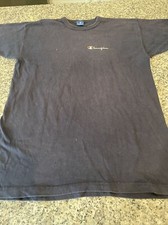 Vintage Navy Blue Champion Single Stitch T Shirt XL Made In The USA
