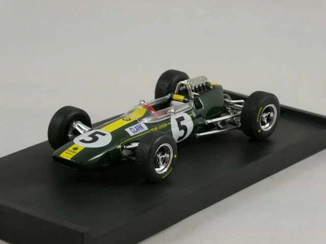 Brumm Lotus 33 #5 Jim Clark World Champion 1965 winner British GP 1/43 R590 - Immagine 2 di 3