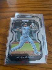 2021 Panini Prizm NICK MADRIGAL Rookie Card RC #106 Base Chicago White Sox
