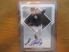 JACOB HEATHERLY 2016 Leaf Perfect Game National BLANK BACK #1/1 Autograph Reds