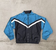 Vintage Nucleus Full Zip Windbreaker Jacket Nylon 90  s Mens Size XL