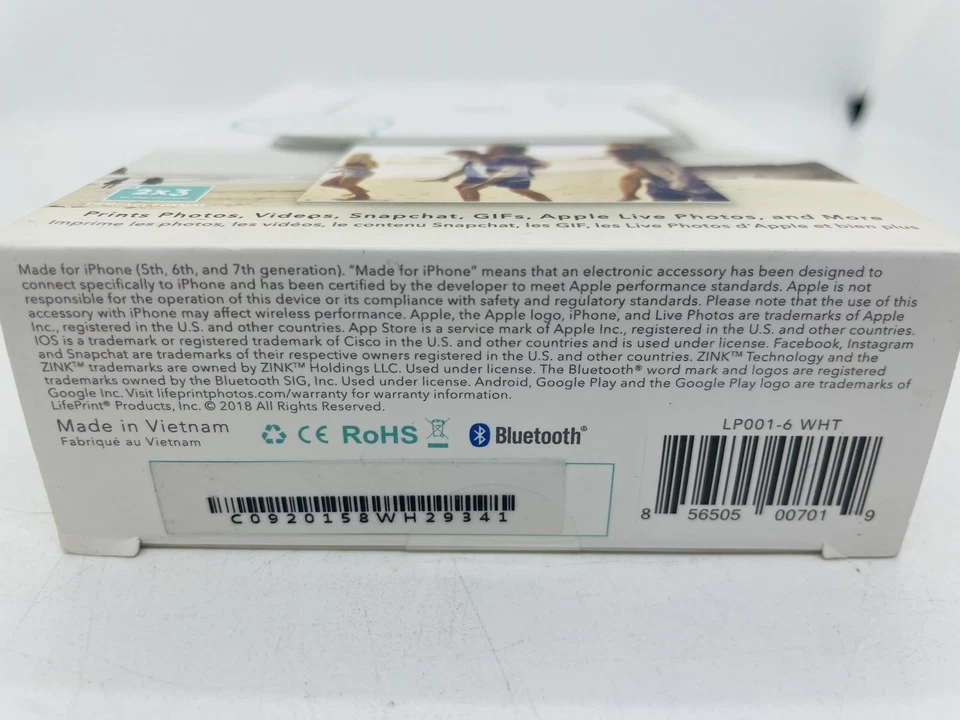 2x3 Portable Photo And Video Printer For Iphone And Android. Make Your Photos - Image 3 of 4