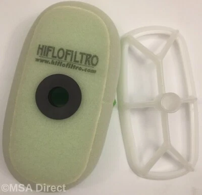 Hiflofiltro Filtre à Air Double Étape Avec Cage Pour Honda XR650L 1993-2026 - Photo 1/4