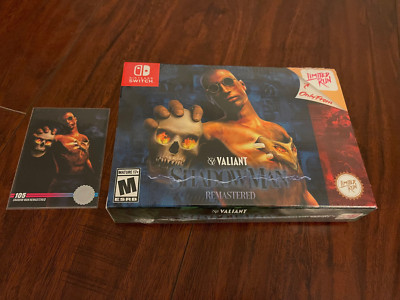 Shadow Man: Remastered Classic Edition Nintendo Switch NEW SEALED + Card 105