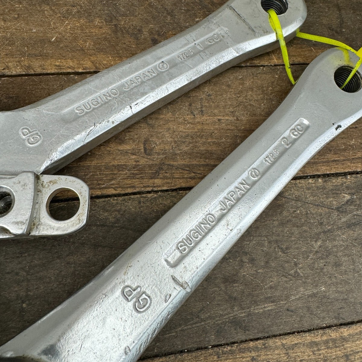 中古 SUGINO AERO CRANK TT 3rensho pursuit Vintage Sugino GP Crank