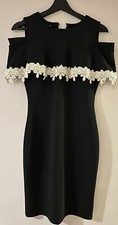 Occasion/ Evening short Black Dress UK Size 8 EUR 36
