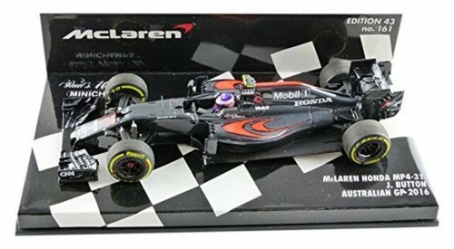Miniature F1 McLaren Mercedes MP4-25 Jenson Button 2010 – Minichamps 1/18 – Réf 530101801