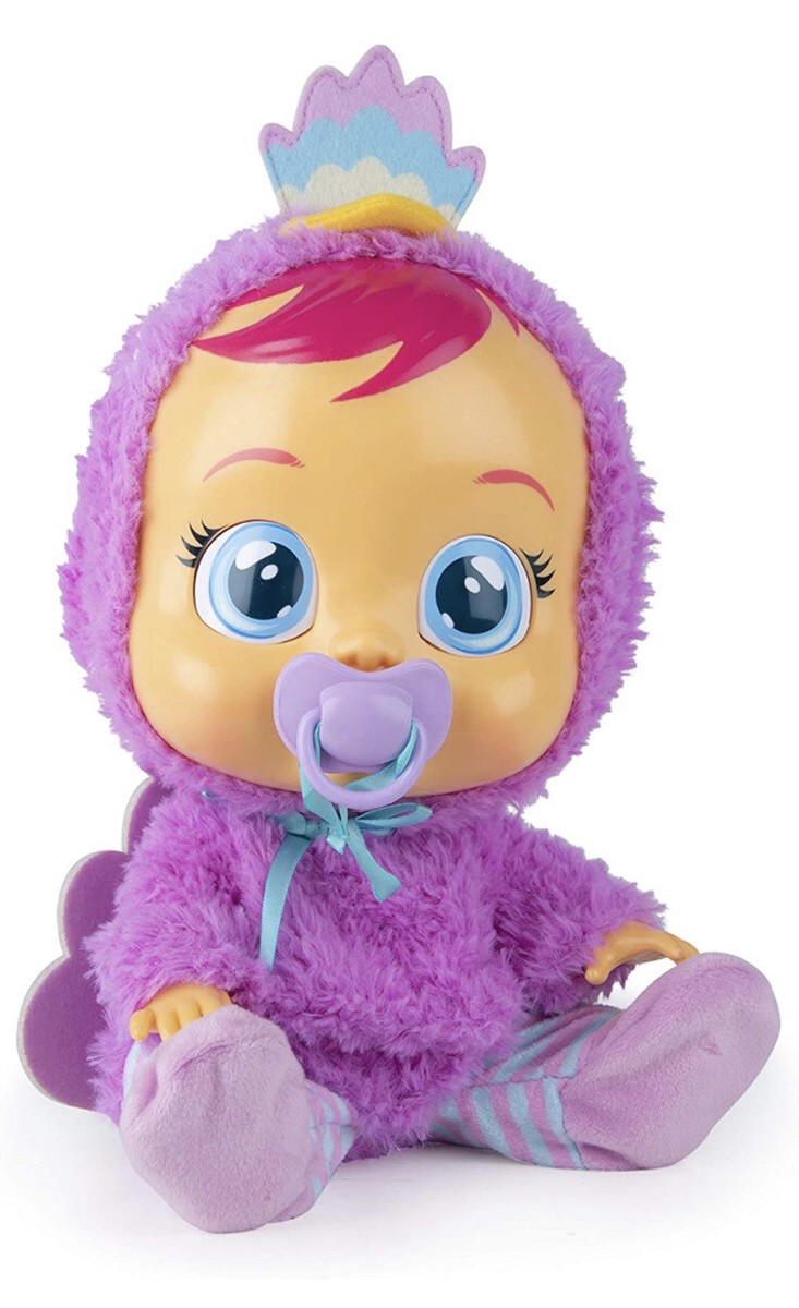New Cry Babies Interactive Baby Doll Lizzy Peacock Doll | eBay