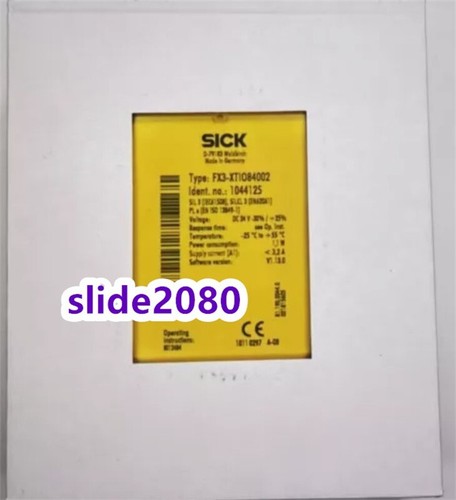 Sick FX3-XTIO84002 Safety relay V1 FX3-XTIO84002 New In Box