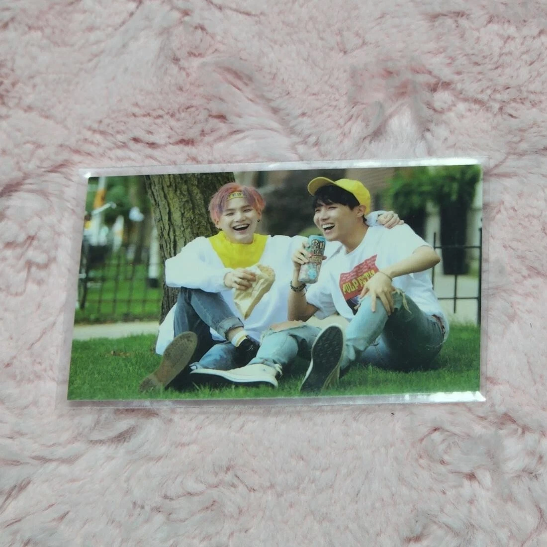 BTS Now 3 in Chicago Dreaming Days Photo Card SUGA + J hope only 