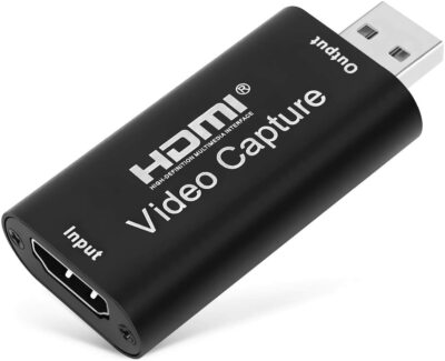 Audio Video Capture Cards - HDMI to USB 2.0 - High Definition 1080p 30fps- Recor