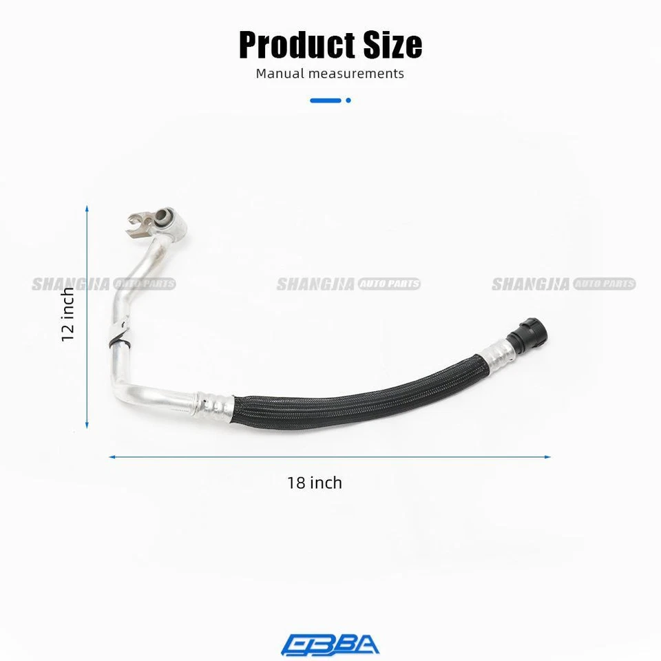 Manguera de aire acondicionado para Maserati Quattroporte Ghibli 670002663 Foto 3 de 4