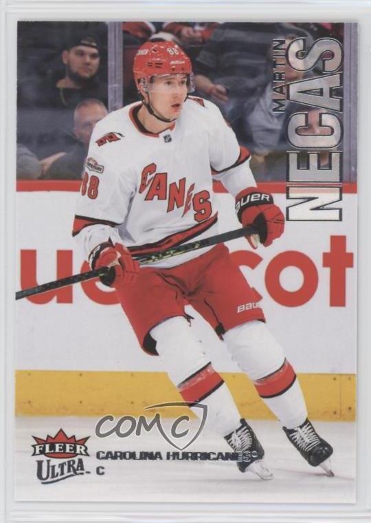 2022-23 Upper Deck Fleer Ultra Silver Foil Martin Necas #56