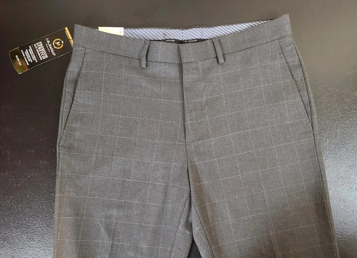 Jm haggar slim fit pants sale