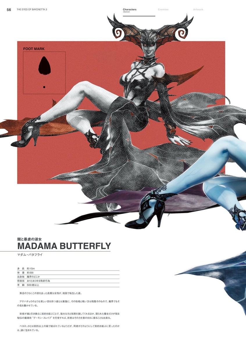 The Eyes of Bayonetta 3 Design Works Official Art Book JP Japan