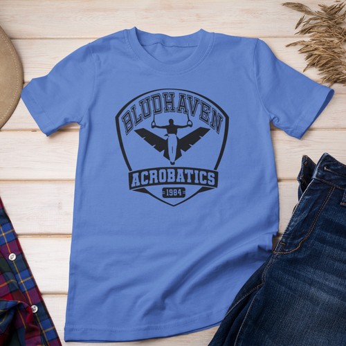 DC Comics Batman Nightwing Bludhaven Acrobatics T-shirt, NIghtwing shirt - Picture 5 of 40