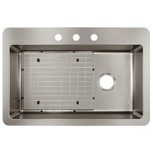36 Stainless Steel Farm Apron Flat Front Kitchen Sink
