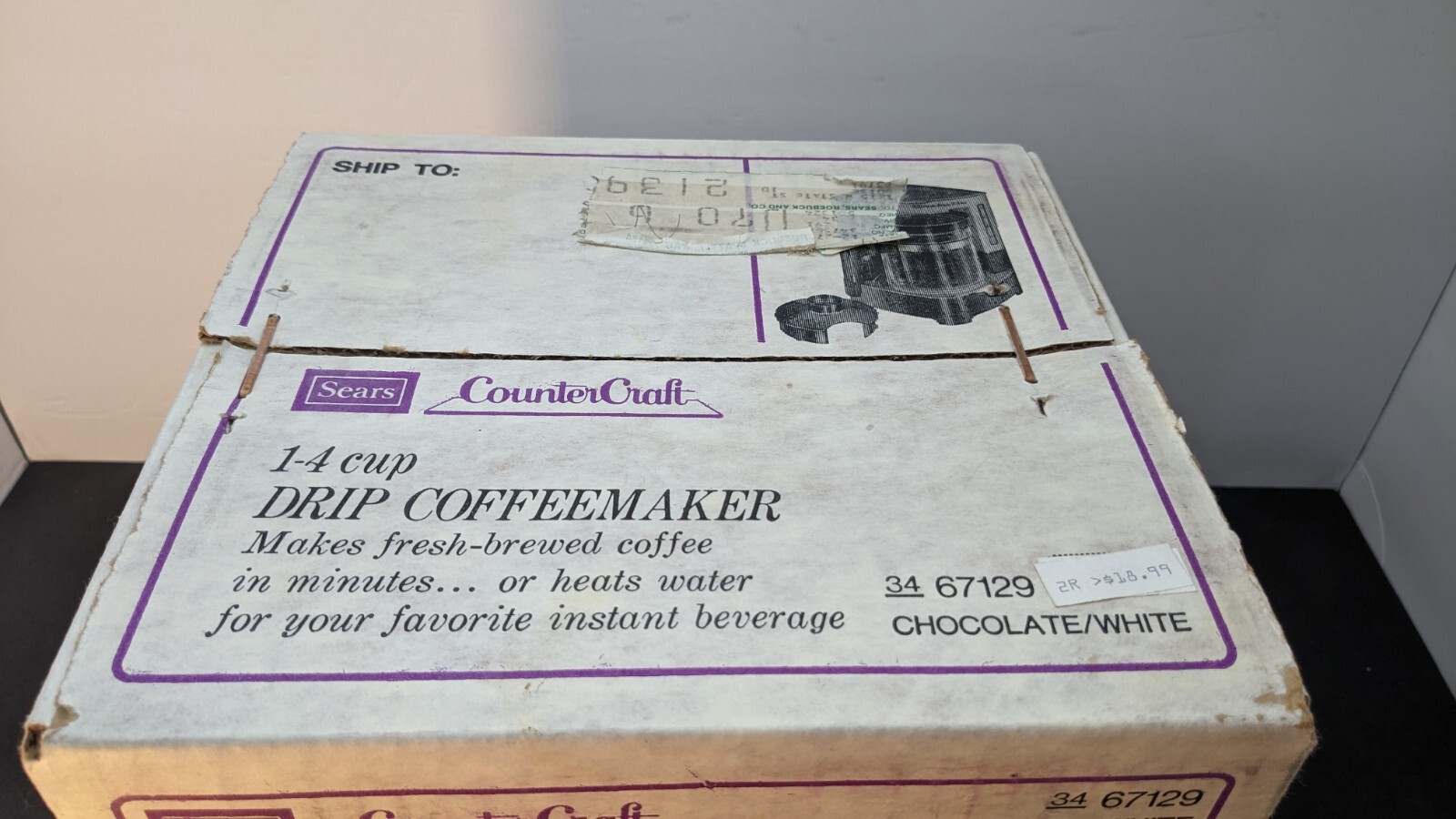 Vintage 1978 Sears Coffee Maker 14 Cup Drip NEW eBay