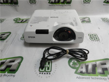 Epson H674A Home Theater Projector 2062 Lamp Hours w/ Power Cord