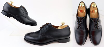 Brooks Brothers Salinger Plain Toe Derby Dress Shoes Black 