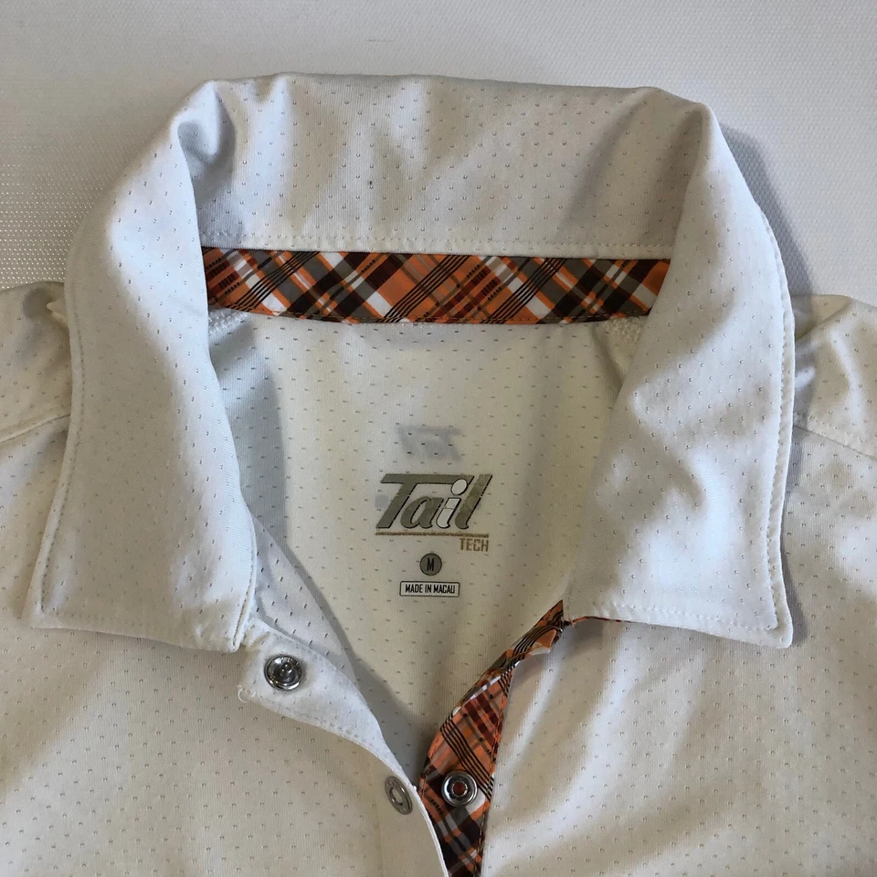 Женские белые защелки для воротника поло из нержавеющей стали Tail Tech размер M - Изображение 2 из 4