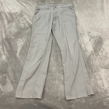 Vintage Levis Men's Comfort Five Pocket Straight Gray Jeans Size 36x31 USA Made