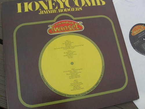 JIMMIE RODGERS "HONEYCOMB" NEW/MINT GATEFOLD CVR TWINSET COMPILATION (2)LP SET - Picture 3 of 4