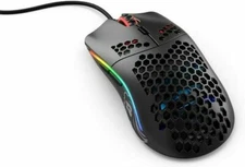 Glorious PC Gaming Race GO-BLACK 12000 DPI RGB Led Gaming Mouse - Black