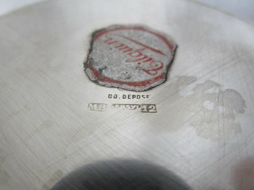 Art Deco kleiner Pikkolo Piccolo Sekt-Kühler Eiseimer versilbert Depose edel - Picture 8 of 8
