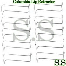 10 Columbia Lip Retractor Surgical Dental Instruments
