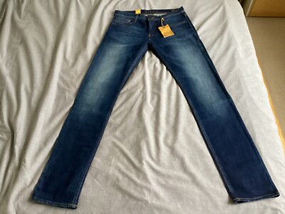 NN.07 NO NATIONALITY PETER MENS CASUAL DENIM JEANS PANTS SIZE W32 L34 FADED BLUE