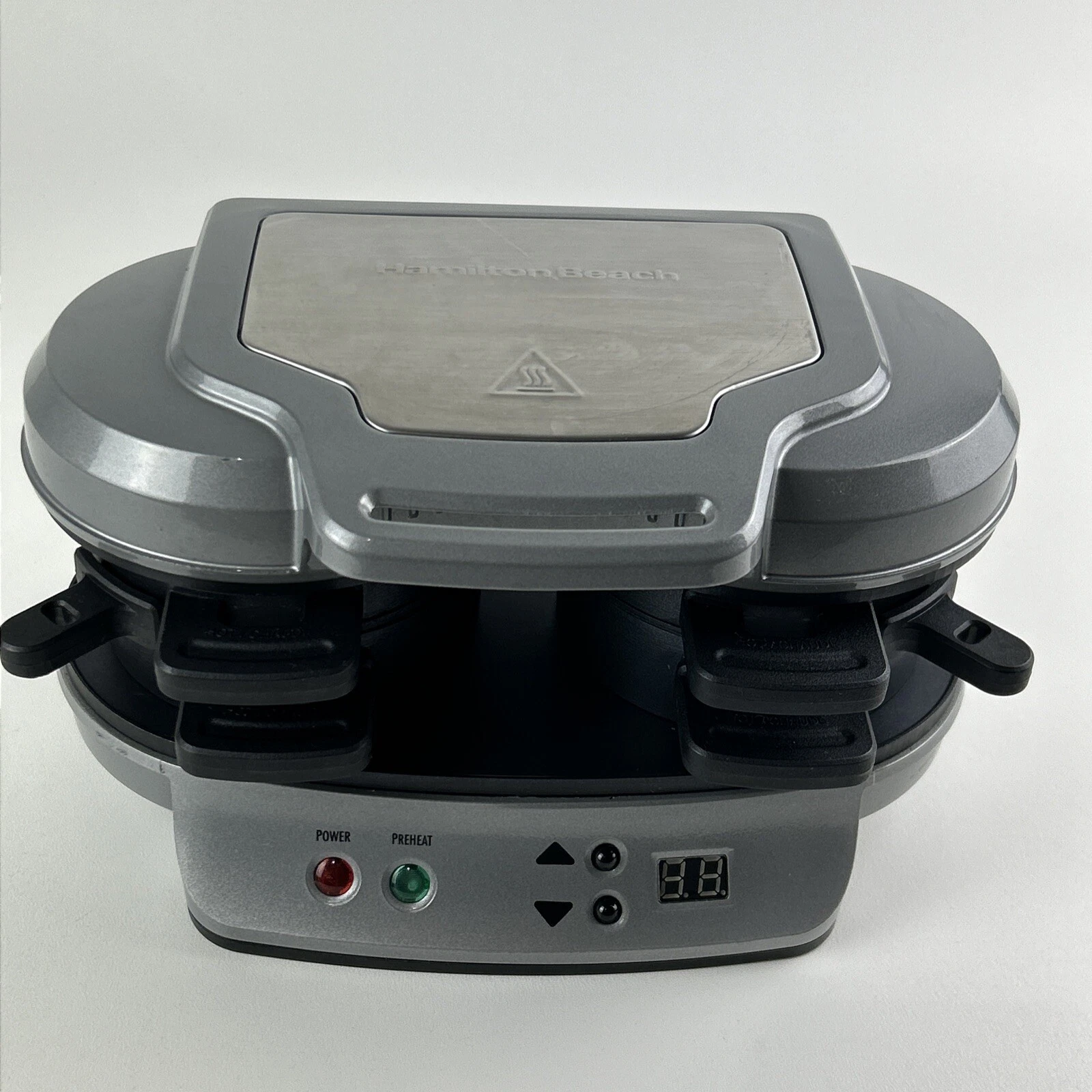 Hamilton Beach Dual Breakfast Sandwich Maker Model 25490A Type ST30 Tested