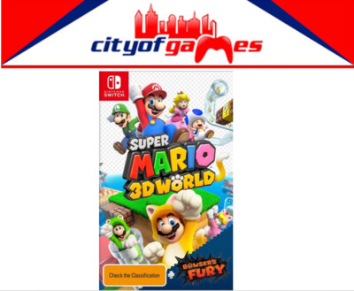 Super Mario 3D World Bowser's Fury Nintendo Switch Game Brand New In  Stock