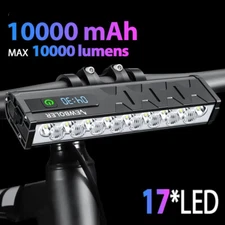 Bicycle Light Front Waterproof Flashlight USB Charging Cycling Lamp Accessories