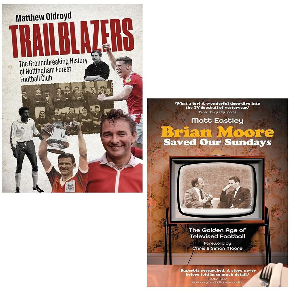 Brian Moore Saved Our, Trailblazers Matthew Oldroyd HB Collection 2 Books Set