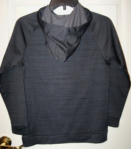 Tek Gear Football Warm Tek Charcoal Dark Gray Hoodie Boys Youth Size 18 / 20 NWT - Picture 2 of 2