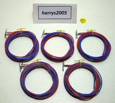 (PRB5) PIKO H0 A-Gleis  5 Paar Verbinder 55290 mit Stromeinspeisung Rot-Blau NEU